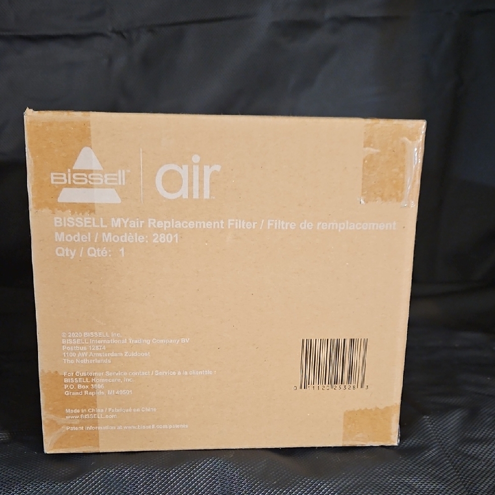 Bissell MyAir Filter in Brown Box